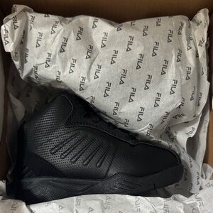 Fila toddler Black High-Top Sneakers